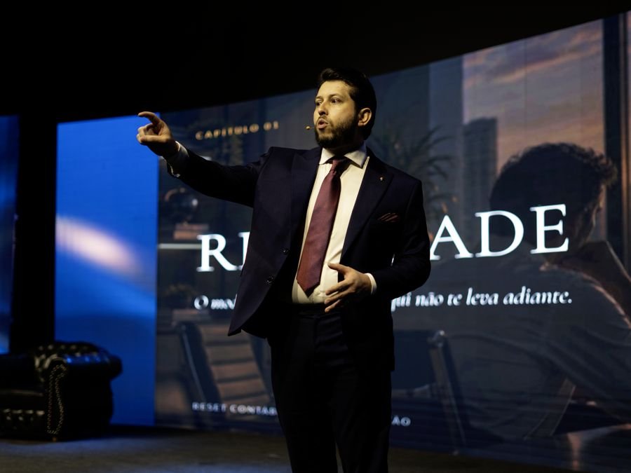 Itamar Freitas no palco