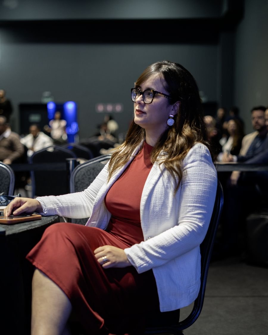 Participante durante a imersão